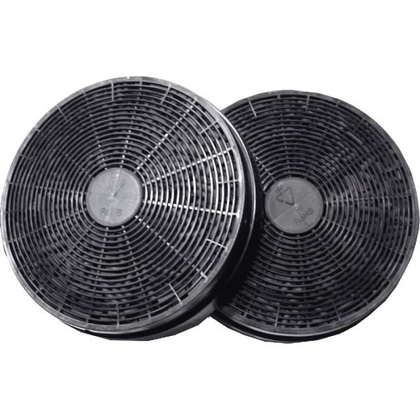 Dampkap toebehoren Exquisit T1CHF01 / CF110 / verpakt met 2 vooraanzicht