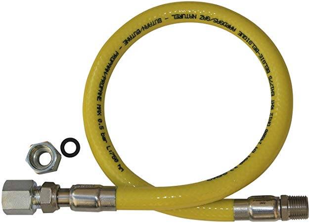 Taques accessoires Universeel/ past op ieder merk Gasslang 1m /11.040.191.00 vooraanzicht