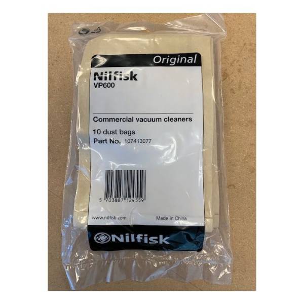 Sac d'aspirateur Nilfisk Nilfisk stofzak VP600 vooraanzicht