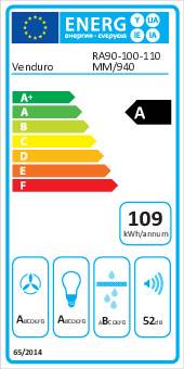 Hotte groupe aspirant Venduro RA90MMIBLACK detail 3
