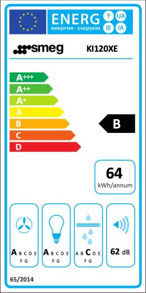 Dampkap eiland Smeg KI120XE detail 3