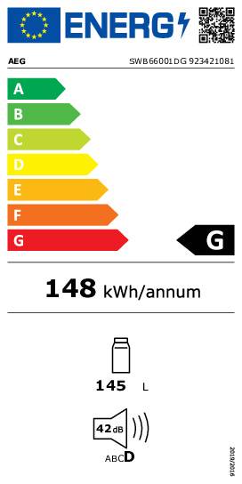 Cave à vin intégrable AEG SWB66001DG/@ detail 3