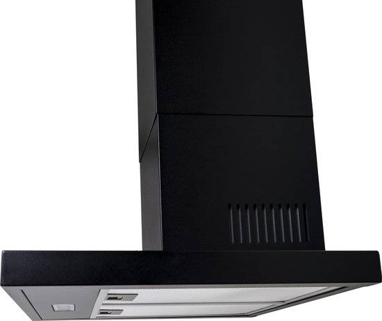 Hotte cheminée Exquisit FKH62-3BL / Zwart detail 1