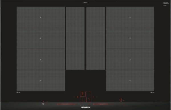 Kookplaat inductie Siemens EX875LYC1E/--- vooraanzicht