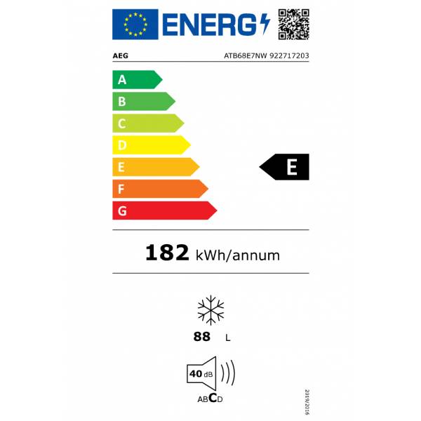 Congélateur AEG ATB68E7NW// detail 3