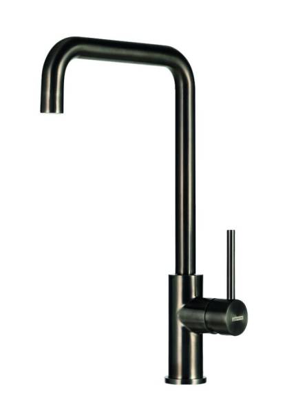 Eéngreepskraan Lorreine MEDWAY-GUNMETAL vooraanzicht