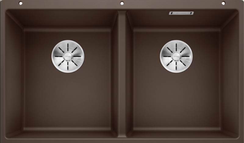 Anderhalve spoelbak Blanco 523583 vooraanzicht