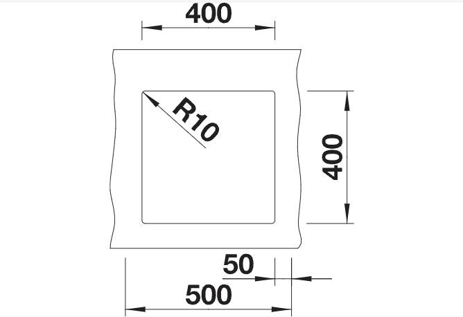 Evier 1 bassin Blanco 523429/** detail 1