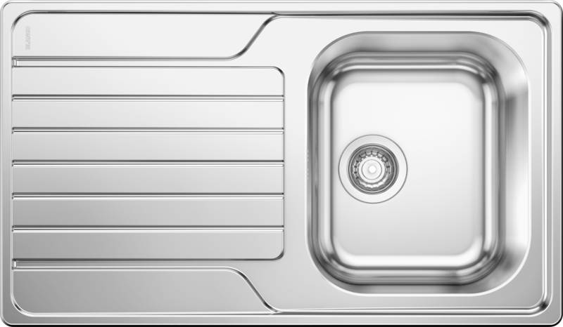 Enkele spoelbak Blanco 523374/° vooraanzicht