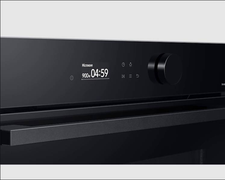 Microgolfoven inbouw zonder grill Samsung NQ5B5713GBK / ZWART ONYX detail 2