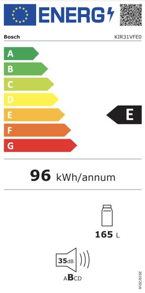 Koelkast inbouw 102 cm hoog Bosch KIR31VFE0 detail 6