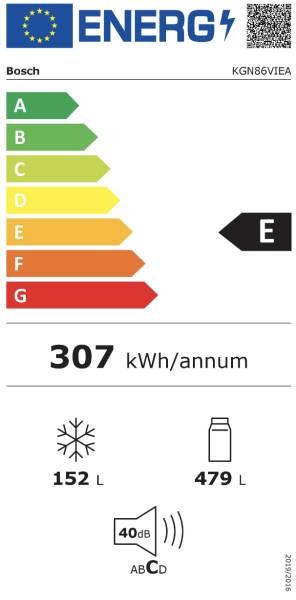 Combiné réfrigérateur/congélateur Bosch KGN86VIEA detail 5