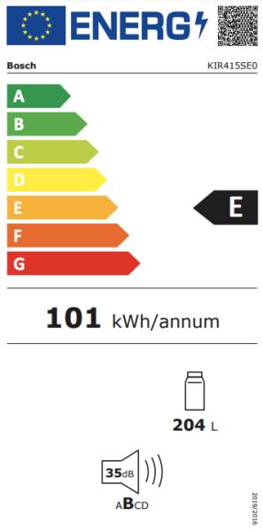 Koelkast inbouw 122 cm hoog Bosch KIR415SE0 detail 5